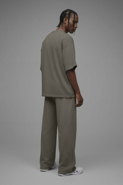 410 Oversized Fleece Tee - Moss Grey - image 4