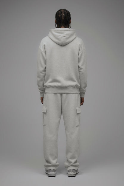 410 Oversized Zip Hoodie - Heather Grey - image 2