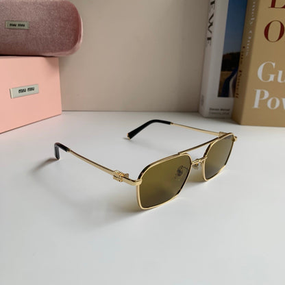 Miu Miu 2026 Acetate & Metal Square Frame Glasses