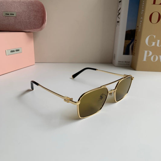 Miu Miu 2026 Acetate & Metal Square Frame Glasses