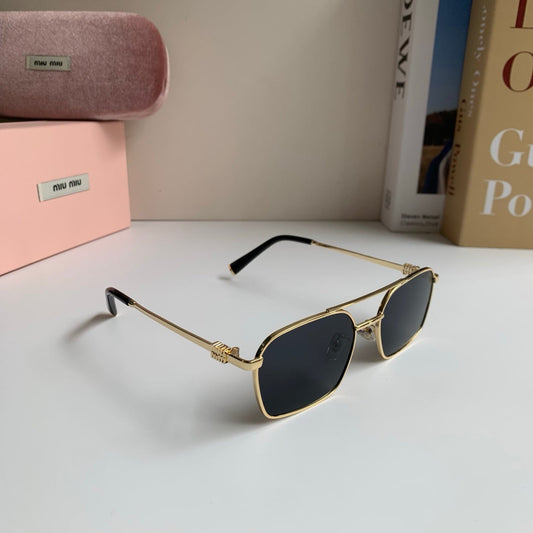 Miu Miu 2026 Acetate & Metal Square Frame Glasses