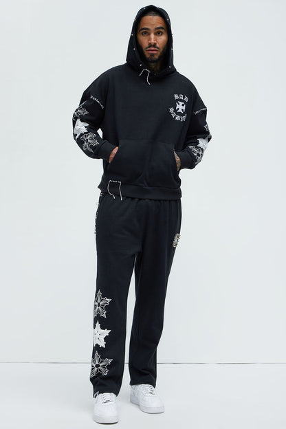 Stars Align Hoodie - Black - image 3