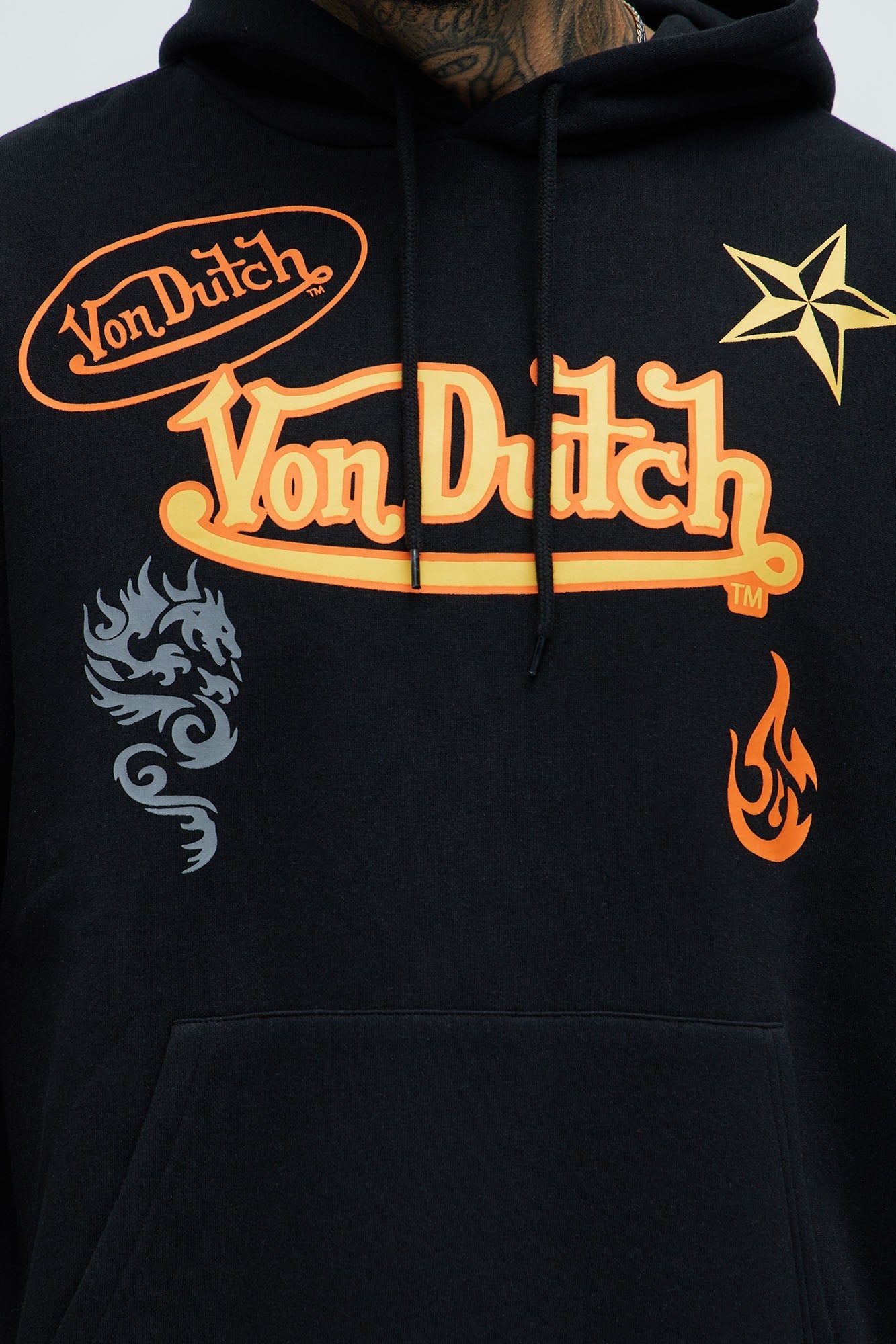 Von Dutch Star Hoodie - Black - image 3
