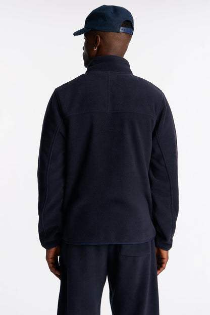 Core Microfleece Zip Jacket - Navy - image 4