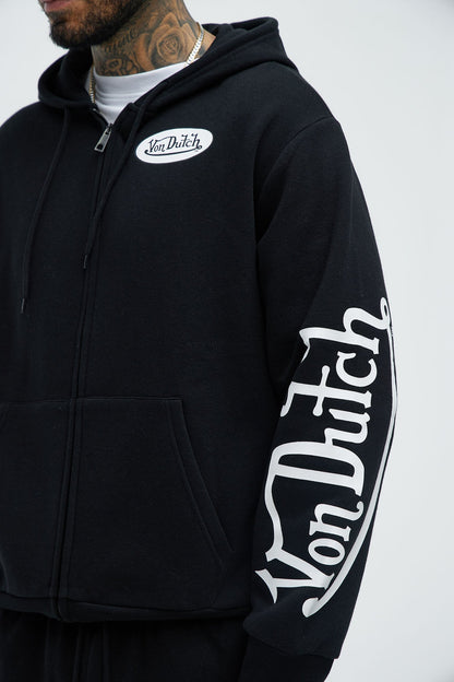 Von Dutch Gold Wings Hoodie - Black - image 4