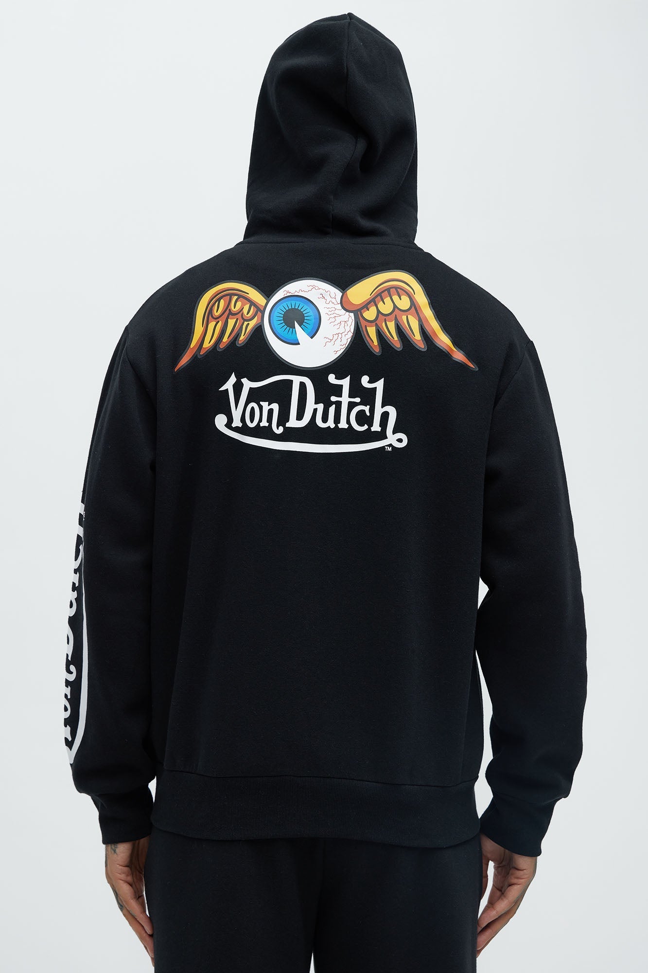 Von Dutch Gold Wings Hoodie - Black - image 1