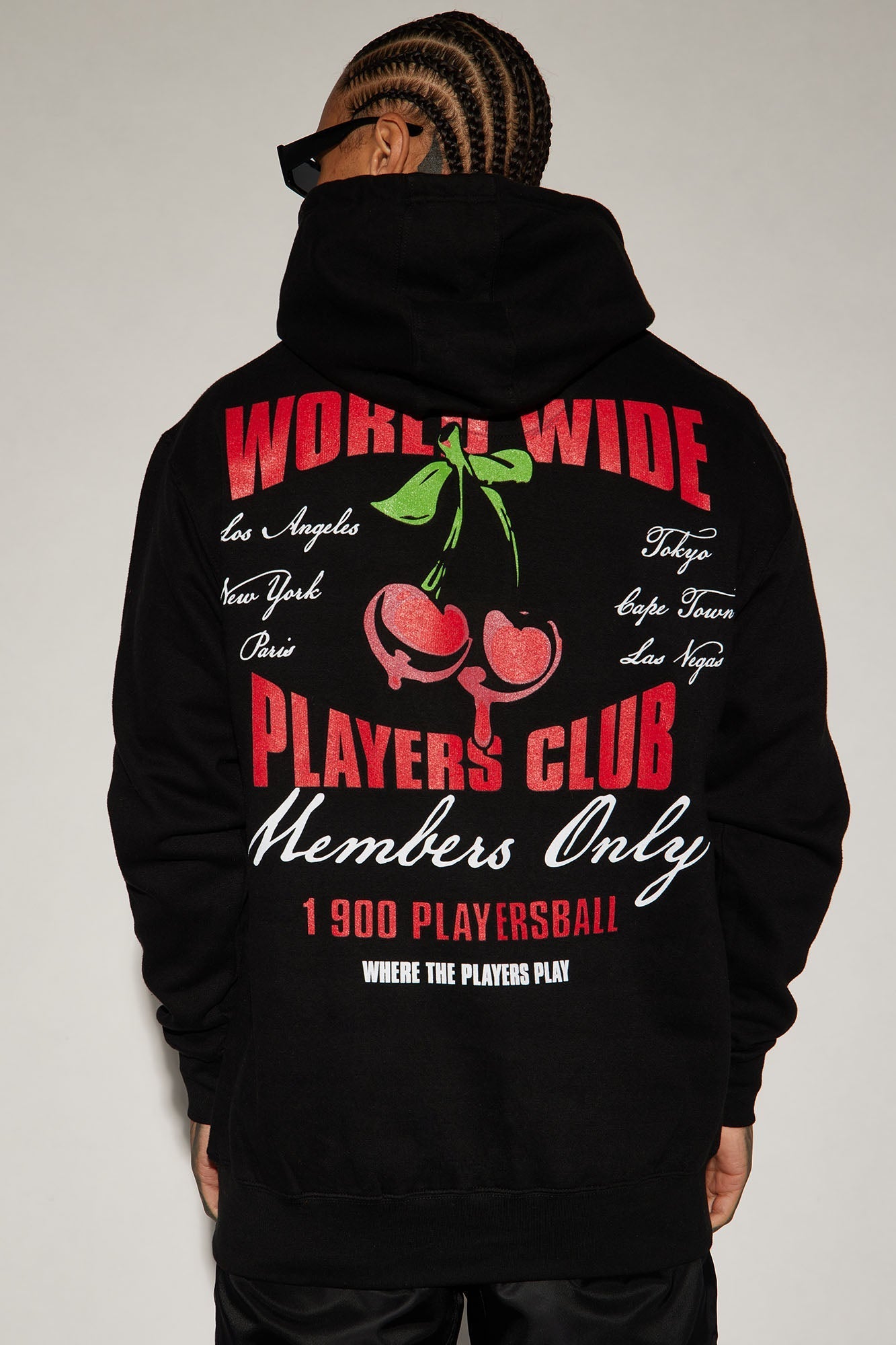 Players Play Hoodie - Black - image 1