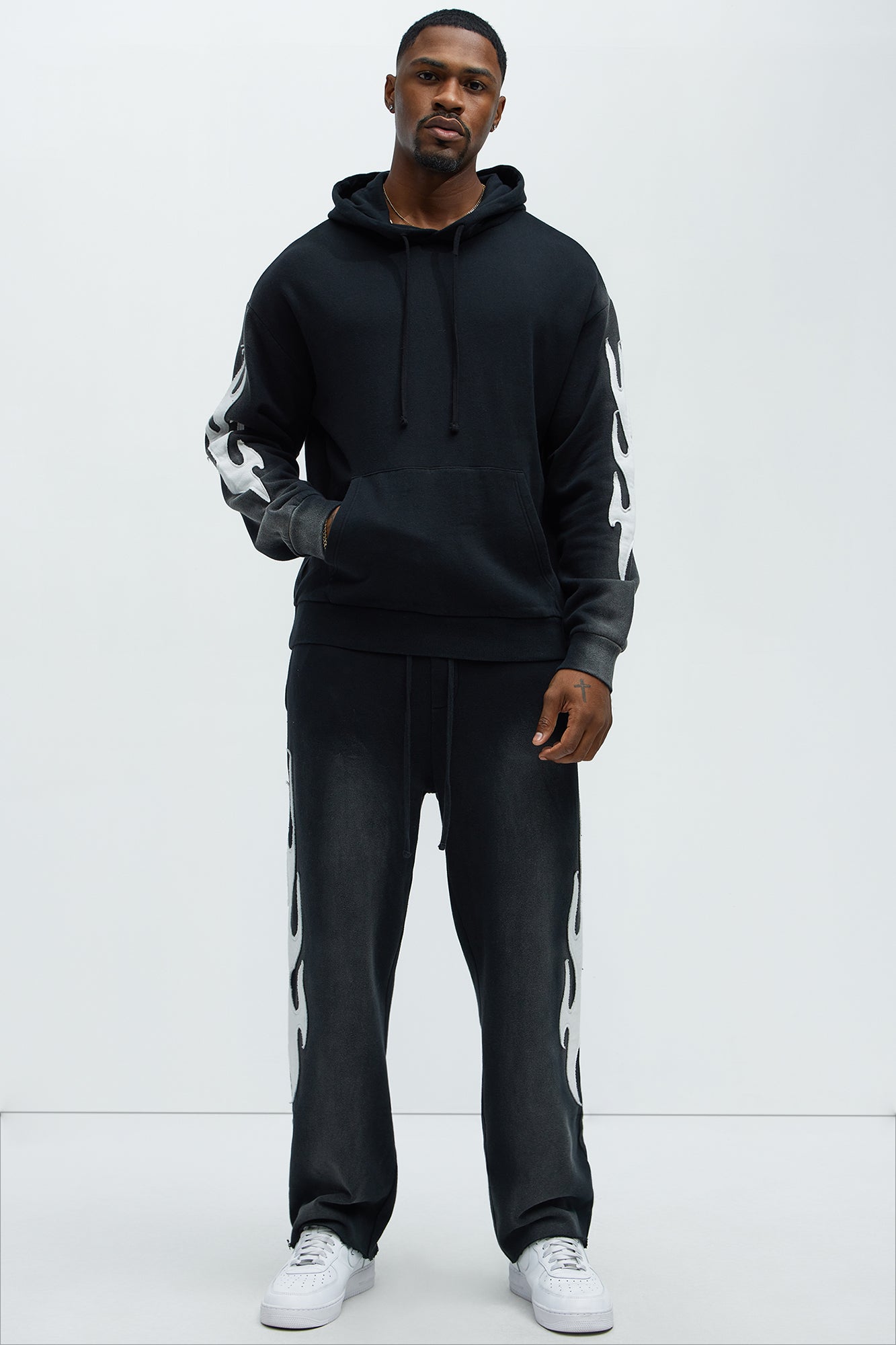 Flame Time Tyson Hoodie - Black - image 2