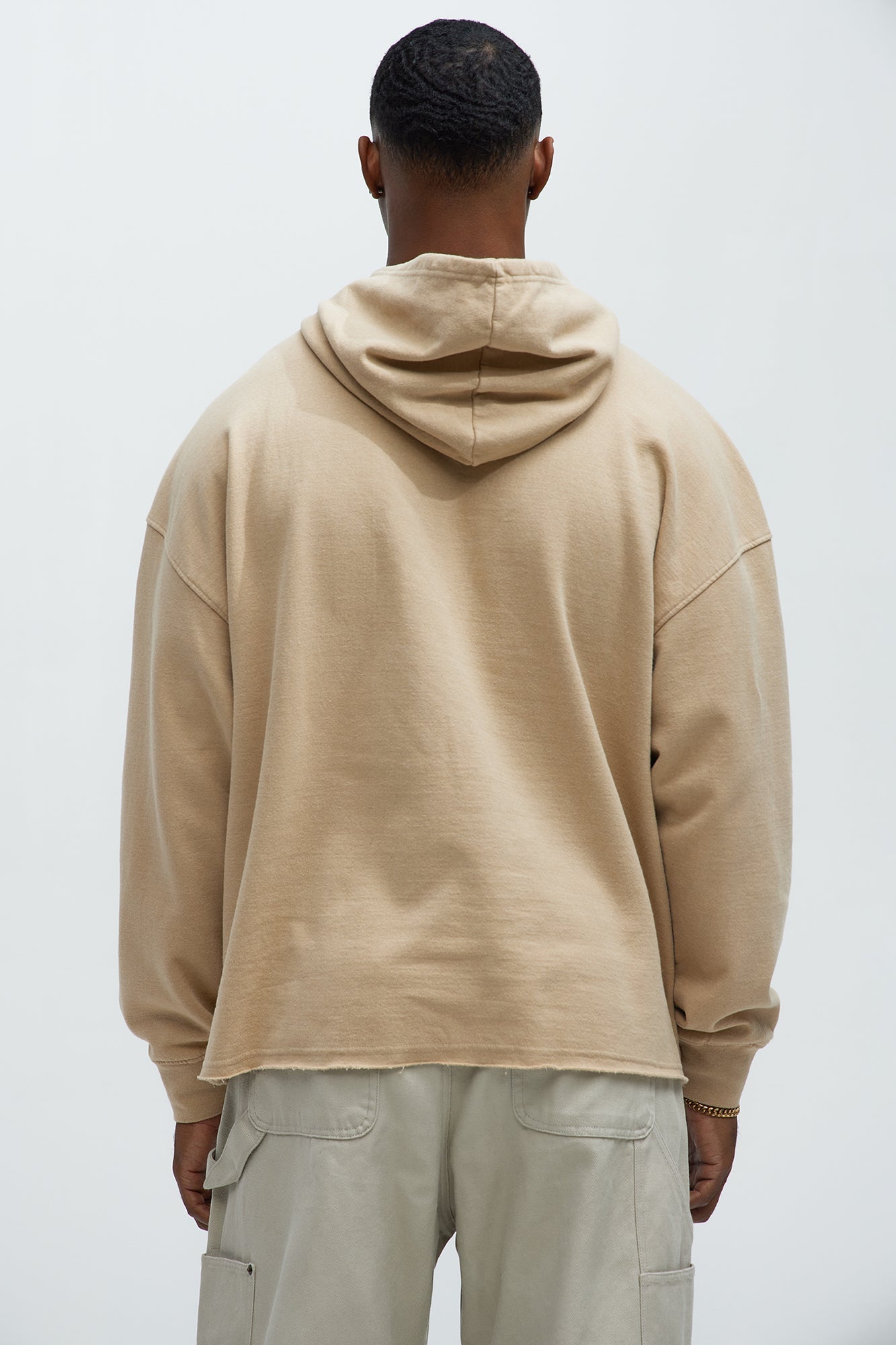 Aint A Saint Hoodie - Khaki - image 3