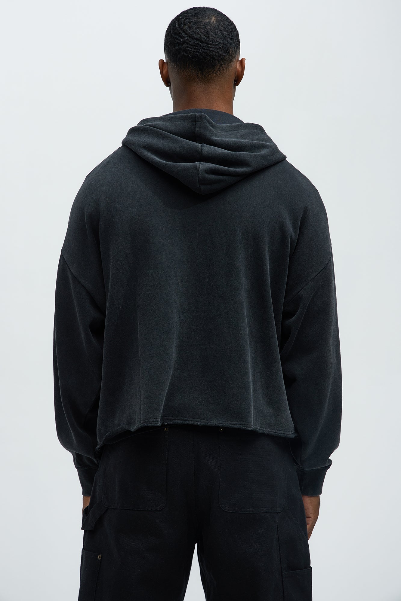 Tyson Curated Oversized Hoodie - Black Wash - image 3
