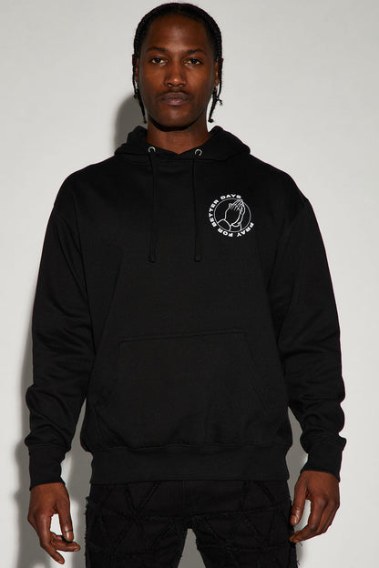 For The Birds Hoodie - Black - image 4