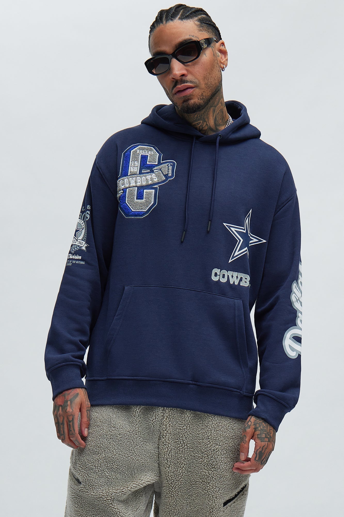 Cowboys Campus Hoodie - Navy - image 1