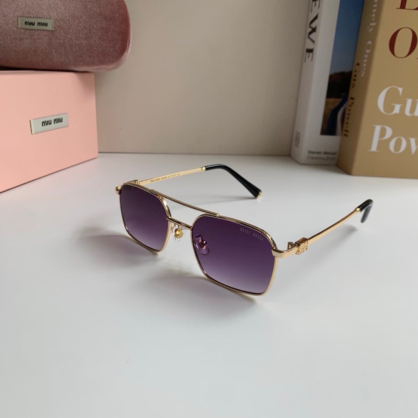 Miu Miu Square Frame Glasses 2026