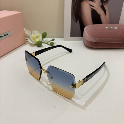 Miu Miu 2026 Acetate & Metal Square Frame Glasses