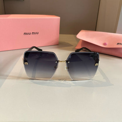 Miu Miu 2026 Acetate & Metal Square Frame Glasses
