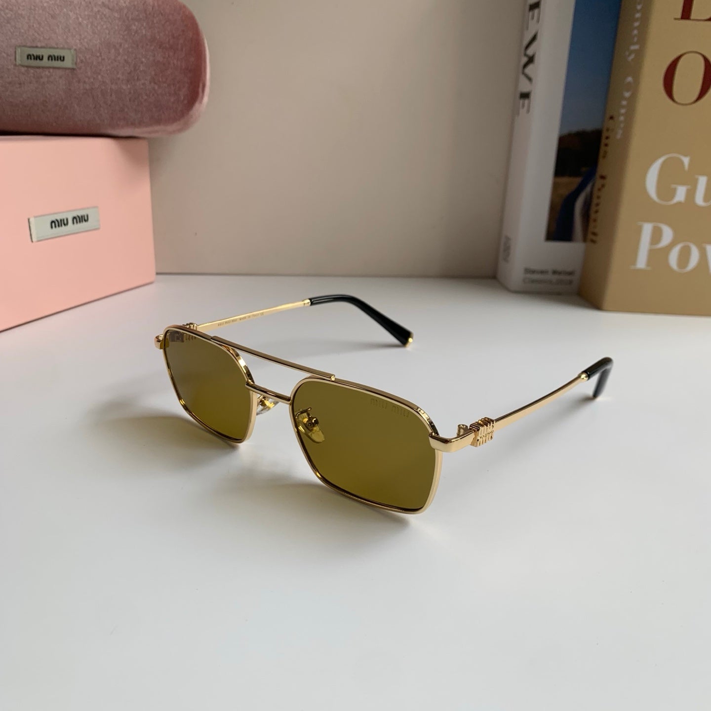 Miu Miu 2026 Acetate & Metal Square Frame Glasses
