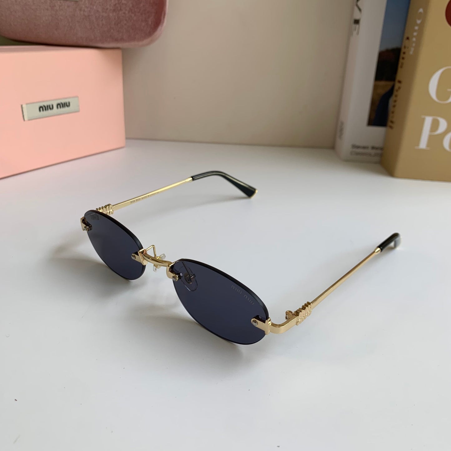 Miu Miu New Season Oval Frame Optical Glasses 2026