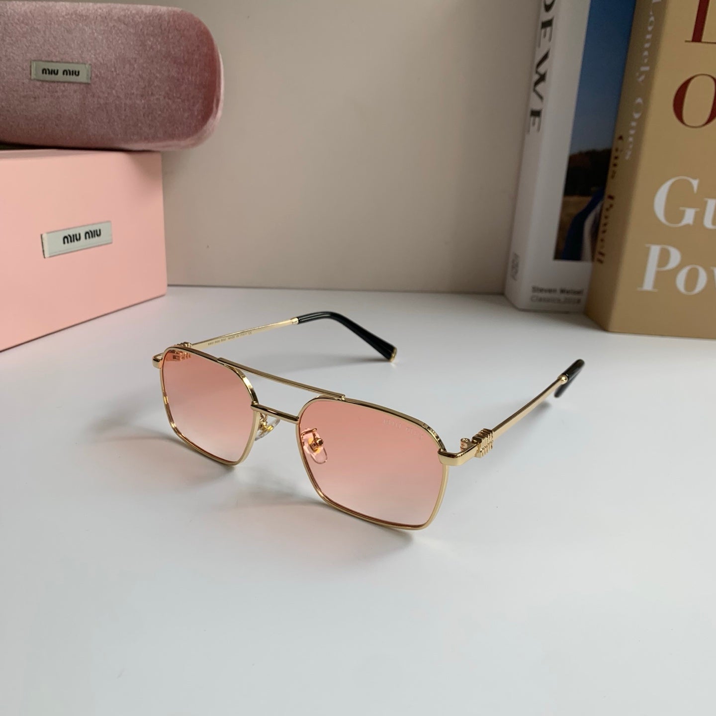 Miu Miu New Season Square Frame Optical Glasses 2026
