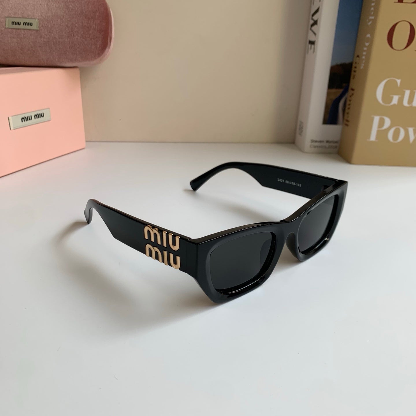 Miu Miu Square Frame Glasses — 2026 Runway Inspired