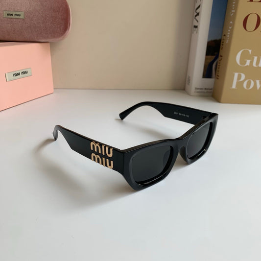 Miu Miu Square Frame Glasses — 2026 Runway Inspired