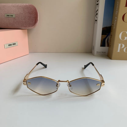 Miu Miu 2026 Acetate & Metal Square Frame Glasses