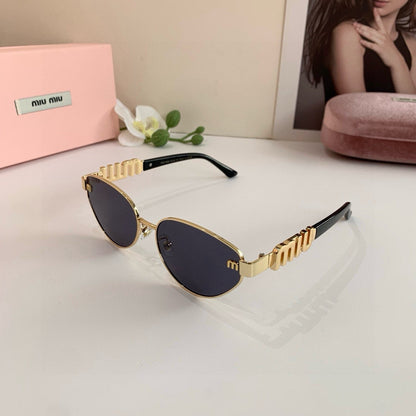 Miu Miu Oval Acetate Frame Glasses — Women's 2026 Collection