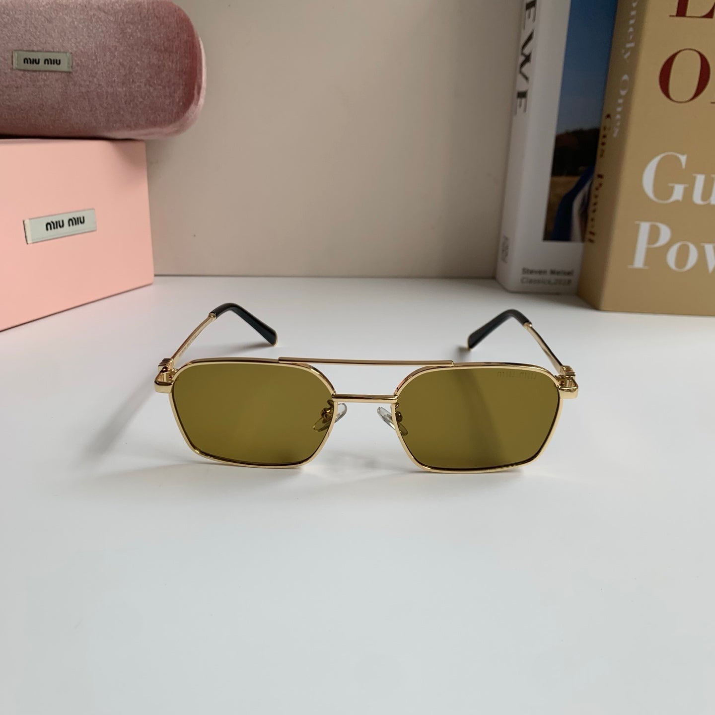 Miu Miu 2026 Acetate & Metal Square Frame Glasses
