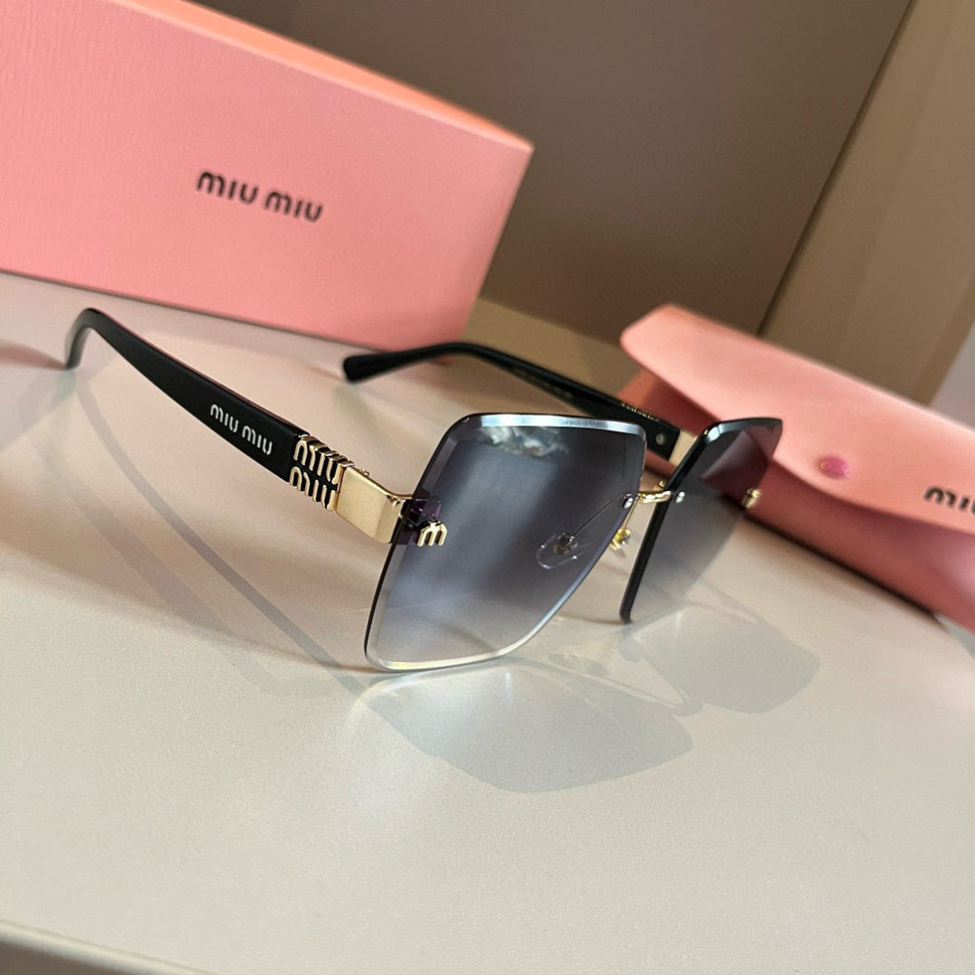Miu Miu 2026 Acetate & Metal Square Frame Glasses