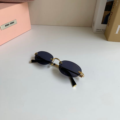 Miu Miu New Season Oval Frame Optical Glasses 2026