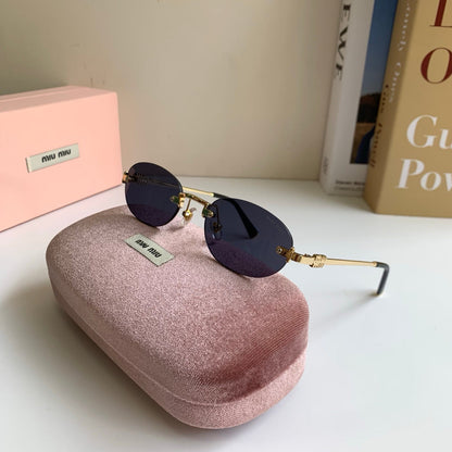 Miu Miu New Season Oval Frame Optical Glasses 2026