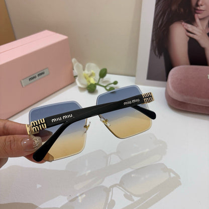 Miu Miu 2026 Acetate & Metal Square Frame Glasses