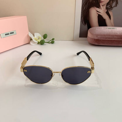 Miu Miu Oval Acetate Frame Glasses — Women's 2026 Collection
