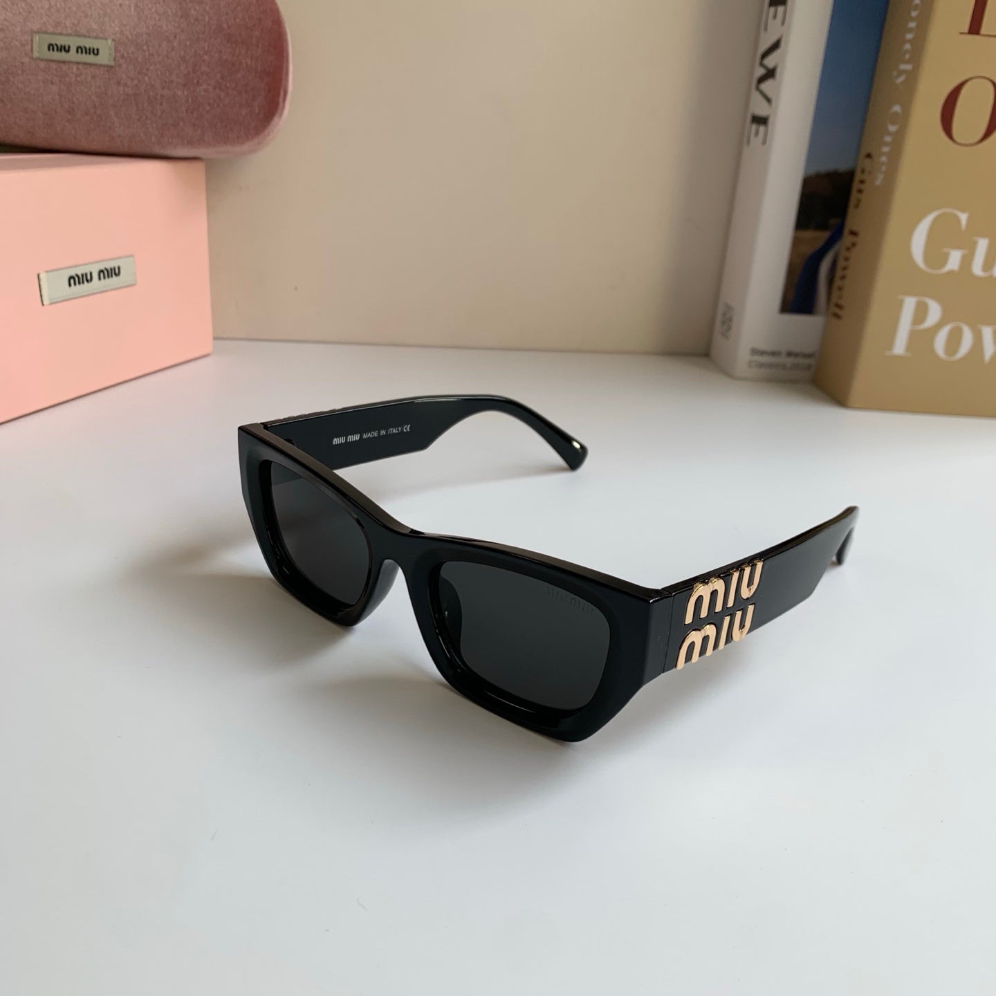 Miu Miu Square Frame Glasses — 2026 Runway Inspired