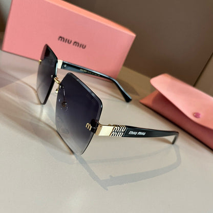Miu Miu 2026 Acetate & Metal Square Frame Glasses