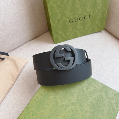 Gucci 2026 Men's Leather Belt — Luxury Waist Accessory