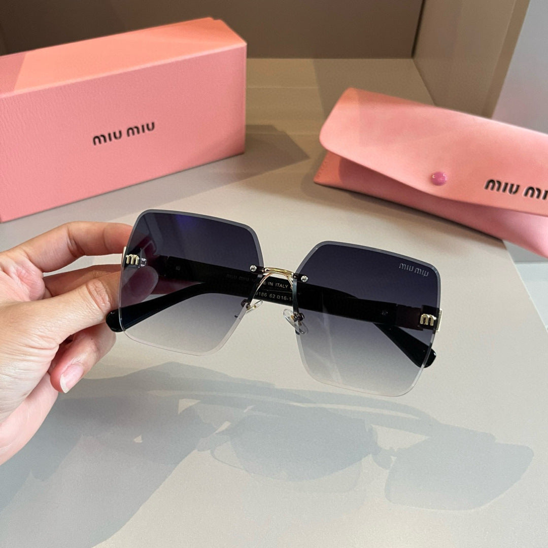 Miu Miu 2026 Acetate & Metal Square Frame Glasses