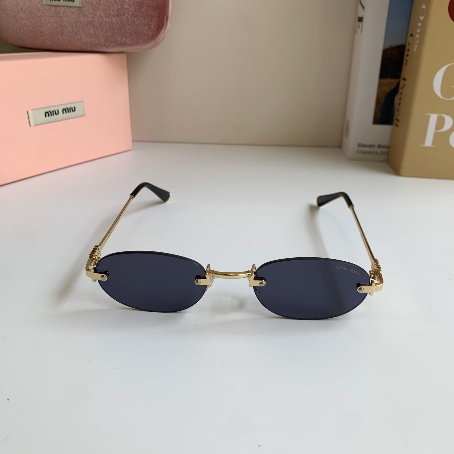 Miu Miu New Season Oval Frame Optical Glasses 2026