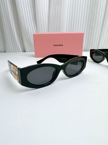 Miu Miu 2026 Acetate & Metal Cat-Eye Glasses