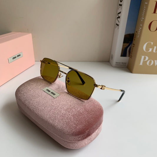 Miu Miu 2026 Acetate & Metal Square Frame Glasses