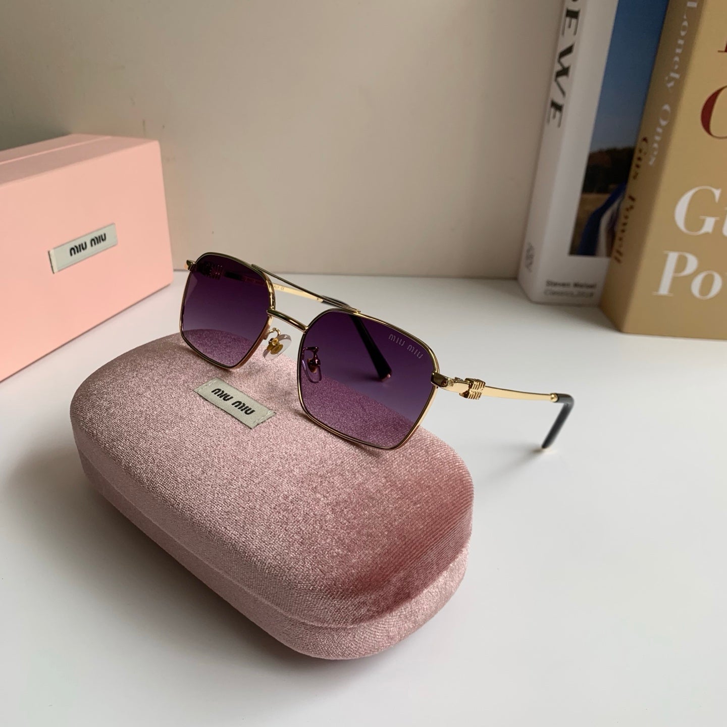 Miu Miu Square Frame Glasses 2026