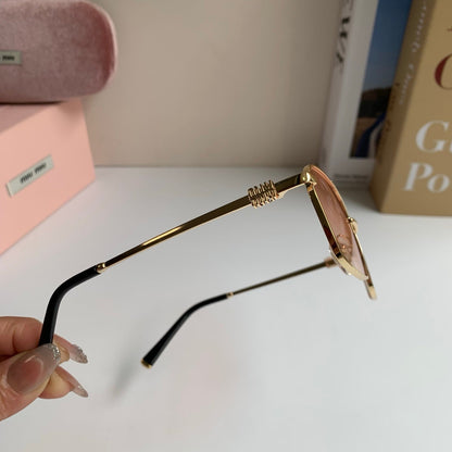 Miu Miu New Season Square Frame Optical Glasses 2026