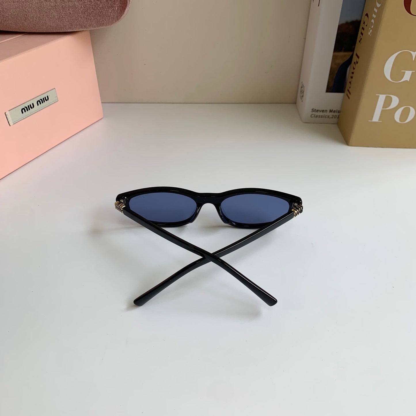 Miu Miu 2026 Acetate & Metal Oval Frame Glasses