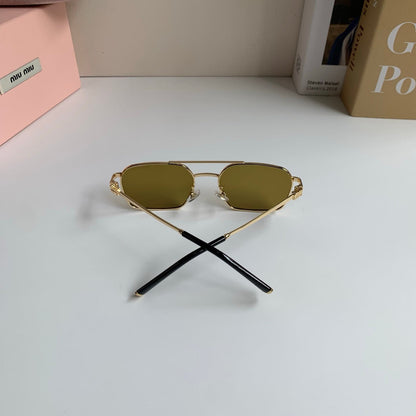 Miu Miu 2026 Acetate & Metal Square Frame Glasses