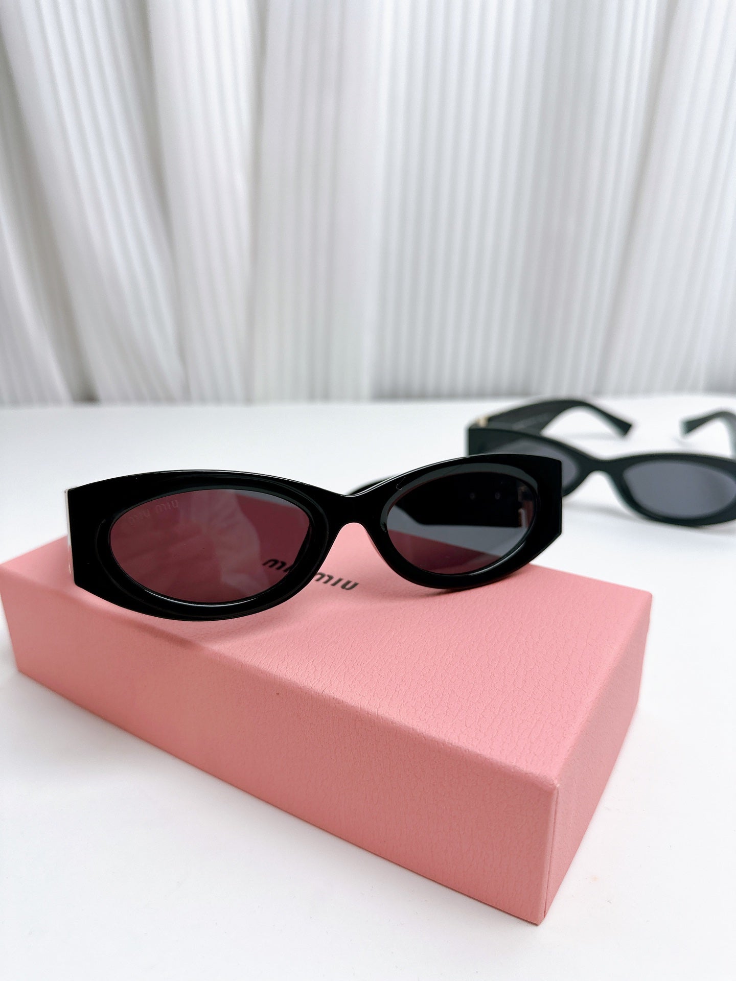 Miu Miu 2026 Acetate & Metal Cat-Eye Glasses