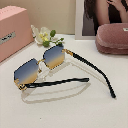 Miu Miu 2026 Acetate & Metal Square Frame Glasses