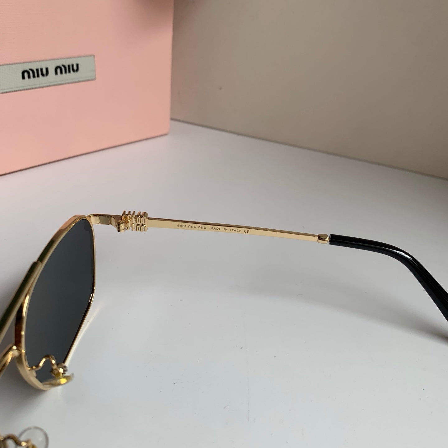 Miu Miu 2026 Acetate & Metal Square Frame Glasses