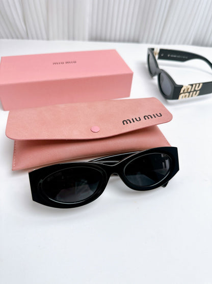 Miu Miu 2026 Acetate & Metal Cat-Eye Glasses