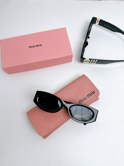 Miu Miu 2026 Acetate & Metal Cat-Eye Glasses