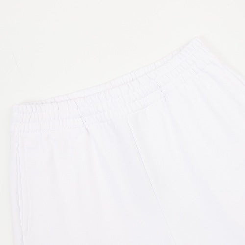 Balenciaga Green Script Logo Sweat Shorts