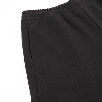 Balenciaga Red Script Logo Sweat Shorts